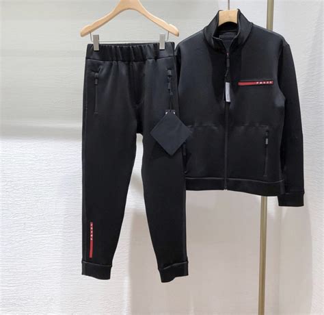 prada tracksuit men's.